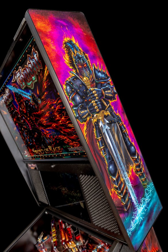 Flippers Stern Pinball Black Knight : Sword of Rage Premium 10
