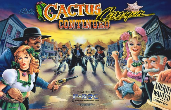 Flippers Bally Cactus Canyon 2