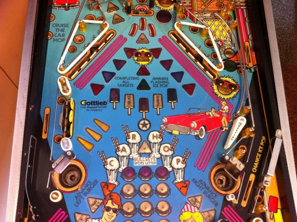 Flippers Gottlieb Car Hop 6