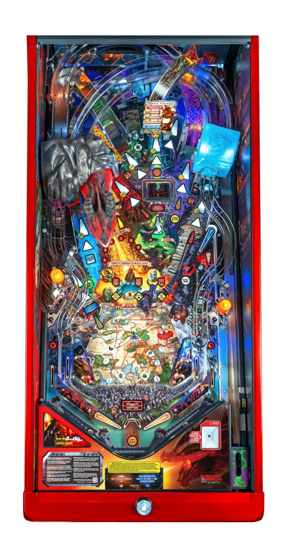 Flippers Stern Pinball Donjon & Dragons : The Tyrant's Eye Limited Edition 4