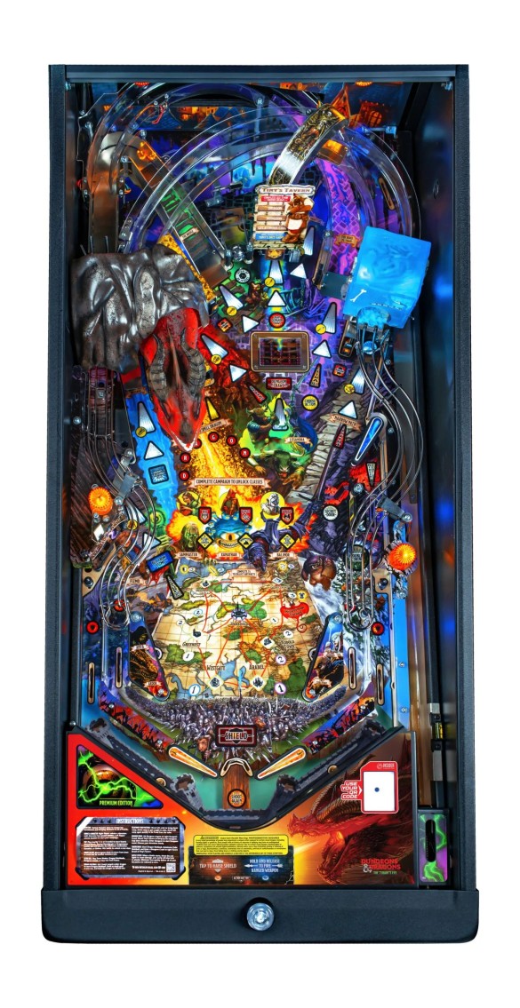 Flippers Stern Pinball Donjon & Dragons : The Tyrant's Eye Premium 4