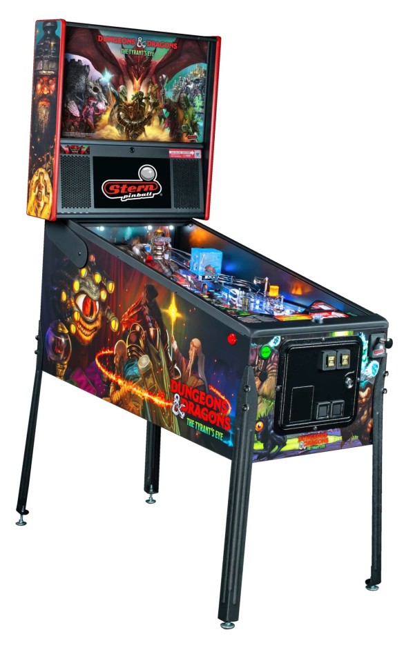Flippers Stern Pinball Donjon & Dragons : The Tyrant's Eye Pro 2