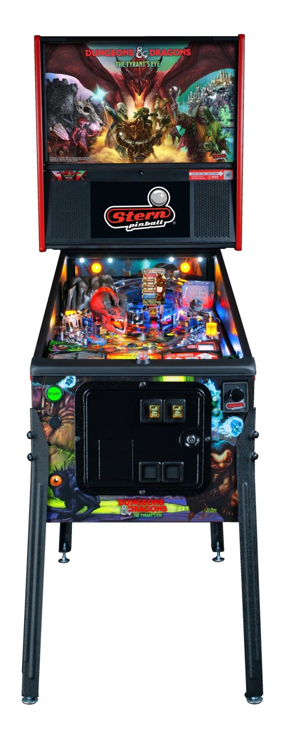 Flippers Stern Pinball Donjon & Dragons : The Tyrant's Eye Pro 3