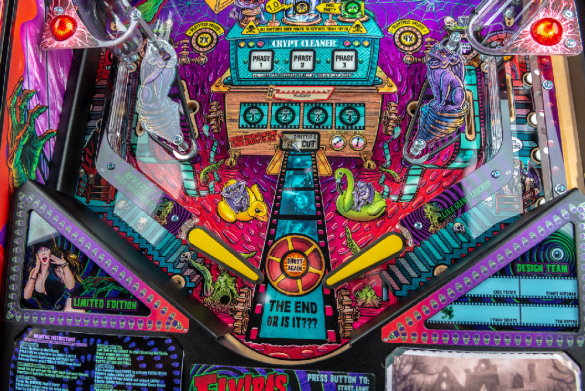 Flippers Stern Pinball Elvira's House of Horrors Limited Edition 14
