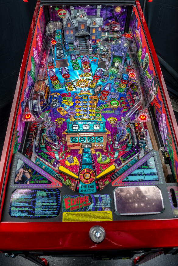 Flippers Stern Pinball Elvira's House of Horrors Limited Edition 15