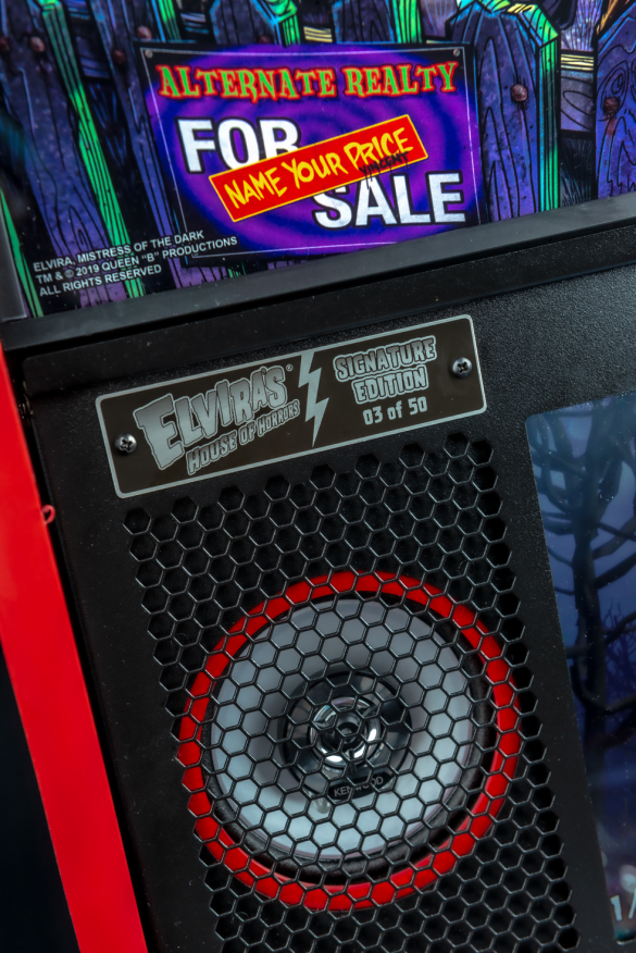 Flippers Stern Pinball Elvira’s House of Horrors Signature Edition 40eme anniversaire 6