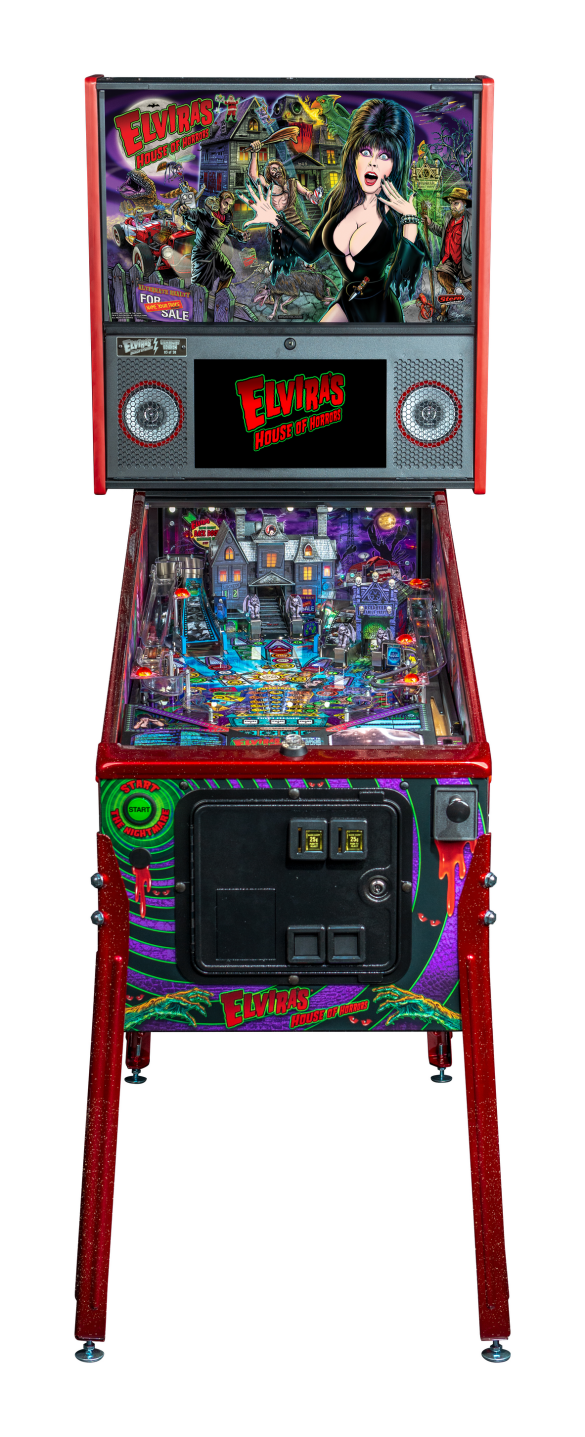 Flippers Stern Pinball Elvira’s House of Horrors Signature Edition 40eme anniversaire 2