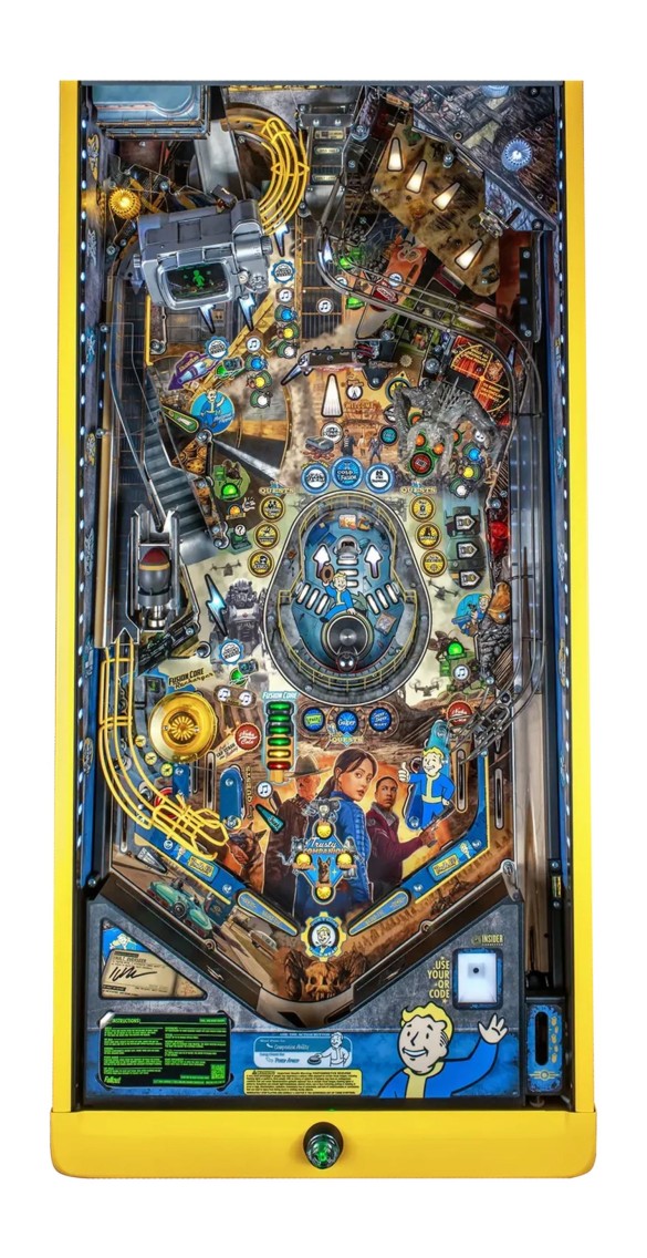 Flippers Stern Pinball Fallout Limited Edition 4