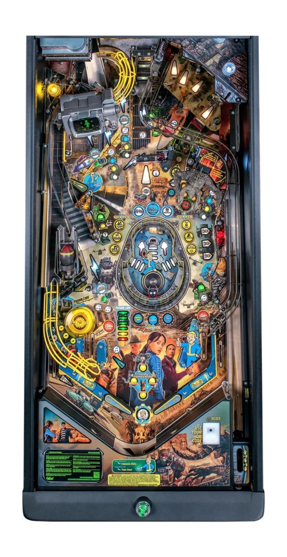 Flippers Stern Pinball Fallout Premium 4