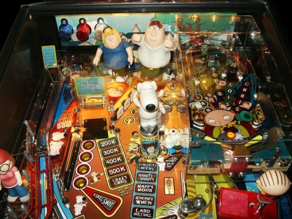Flippers Stern Pinball Family Guy 4