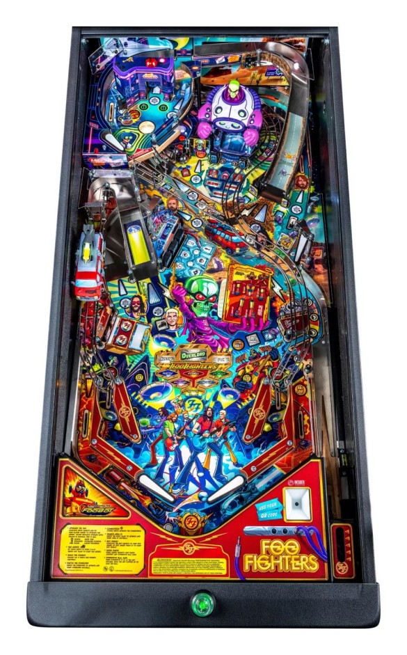 Flippers Stern Pinball Foo Fighters Premium 4