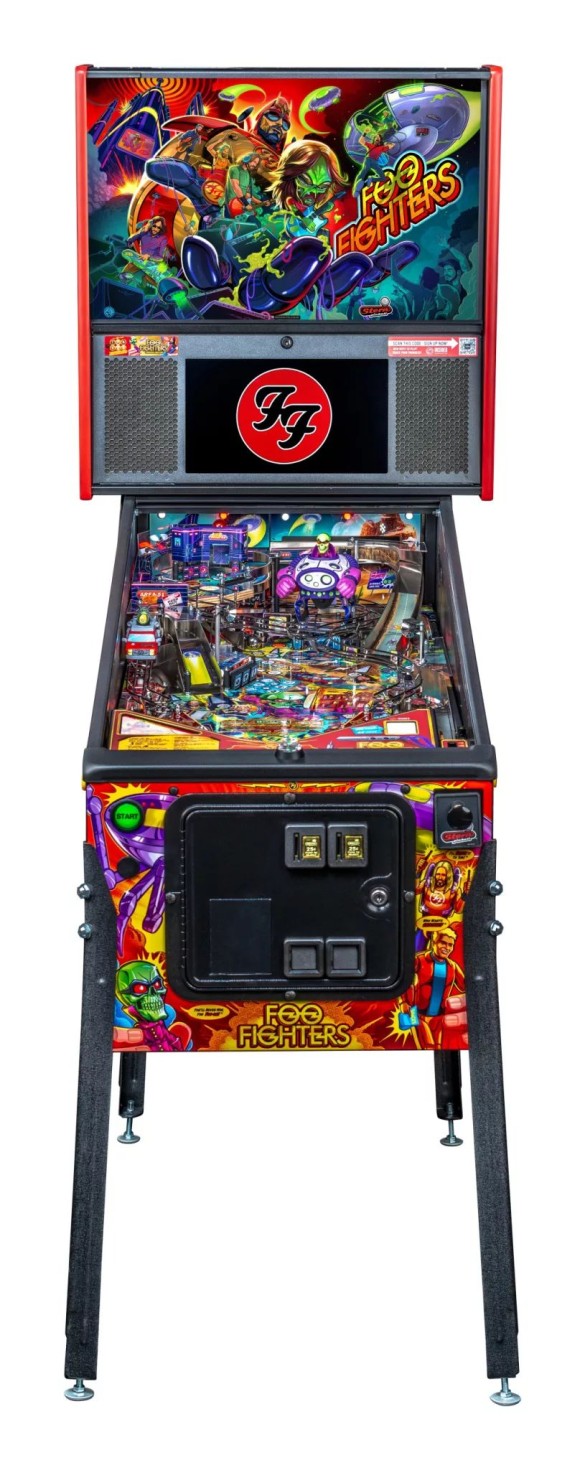 Flippers Stern Pinball Foo Fighters Premium 3