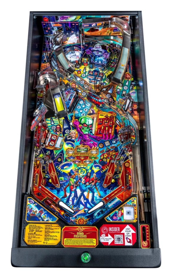 Flippers Stern Pinball Foo Fighters Pro 2