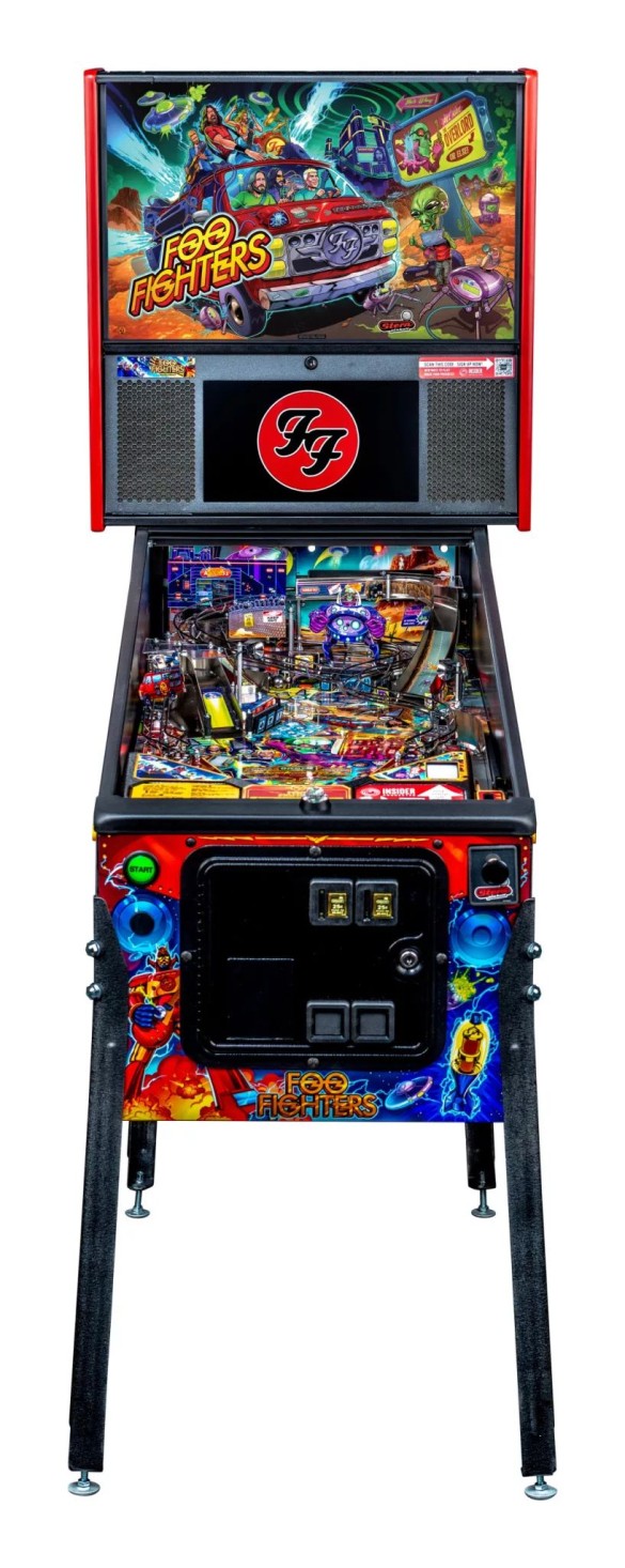Flippers Stern Pinball Foo Fighters Pro 4