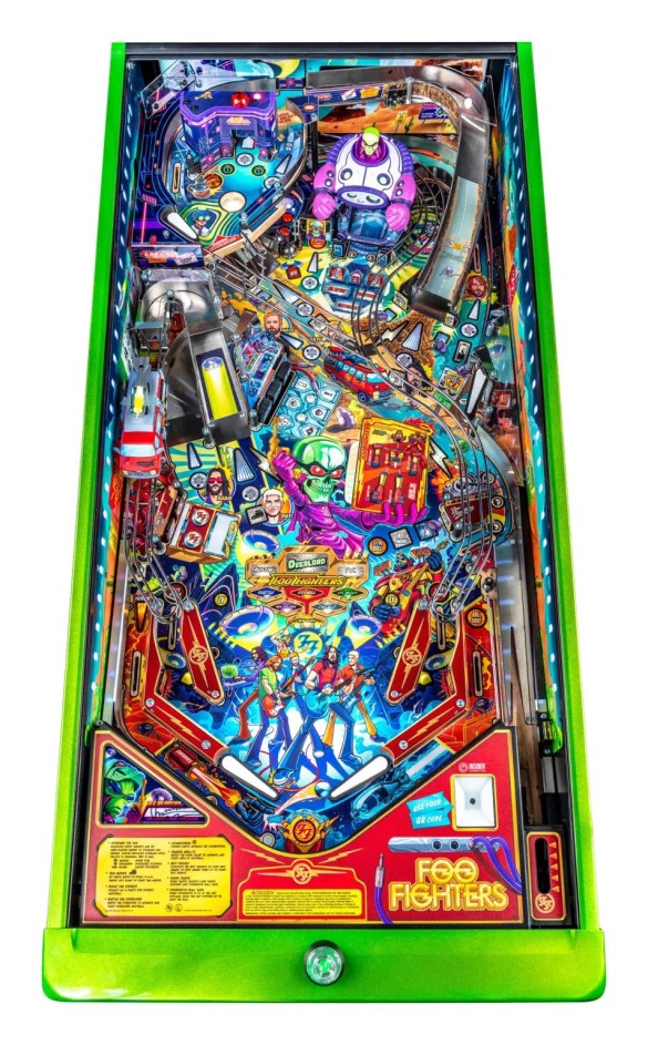 Flippers Stern Pinball Foo Fighters Limited Edition 4