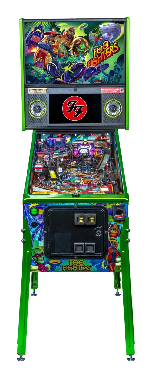 Flippers Stern Pinball Foo Fighters Limited Edition 3