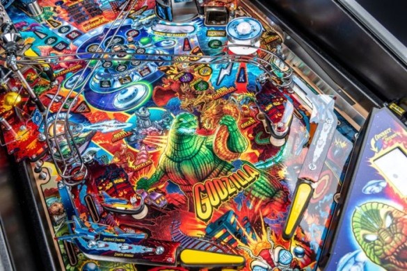 Flippers Stern Pinball Godzilla Premium 62