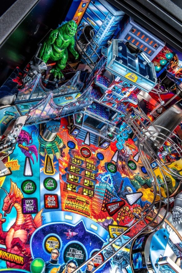 Flippers Stern Pinball Godzilla Premium 49