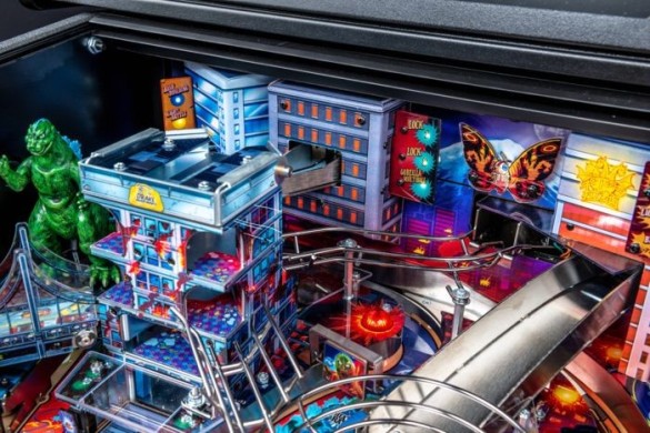 Flippers Stern Pinball Godzilla Premium 69