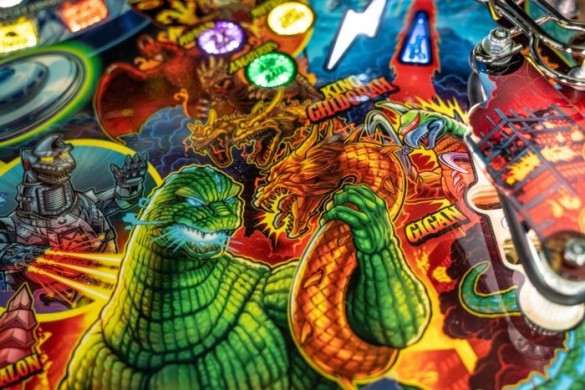 Flippers Stern Pinball Godzilla Premium 30