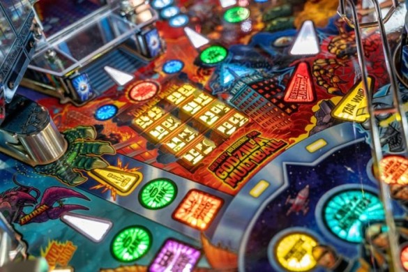Flippers Stern Pinball Godzilla Premium 29