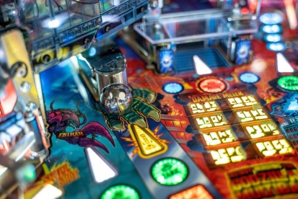 Flippers Stern Pinball Godzilla Premium 23