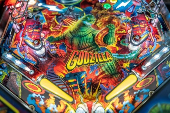 Flippers Stern Pinball Godzilla Premium 7