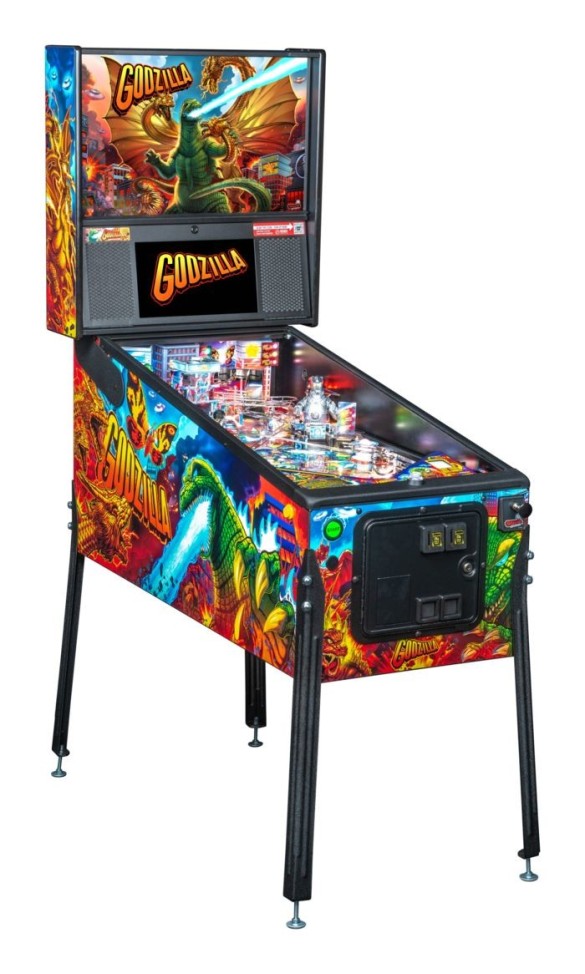 Flippers Stern Pinball Godzilla Premium 3