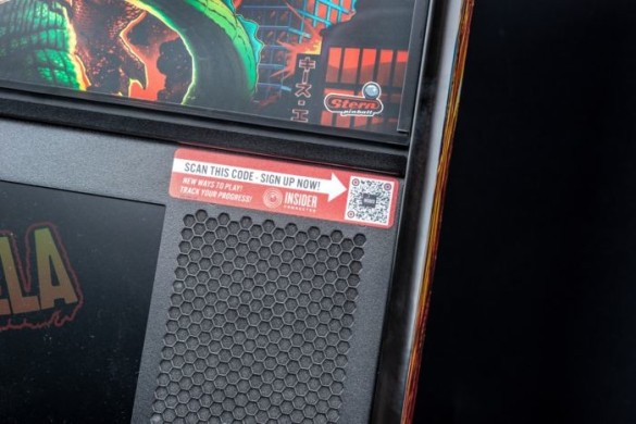 Flippers Stern Pinball Godzilla Premium 64