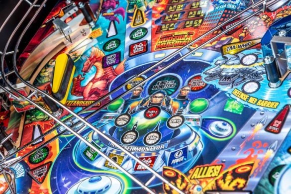 Flippers Stern Pinball Godzilla Pro 34