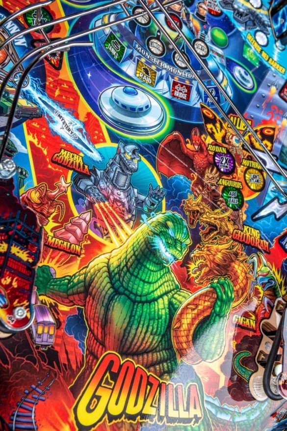 Flippers Stern Pinball Godzilla Pro 50