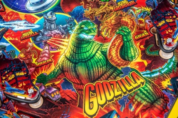 Flippers Stern Pinball Godzilla Pro 30