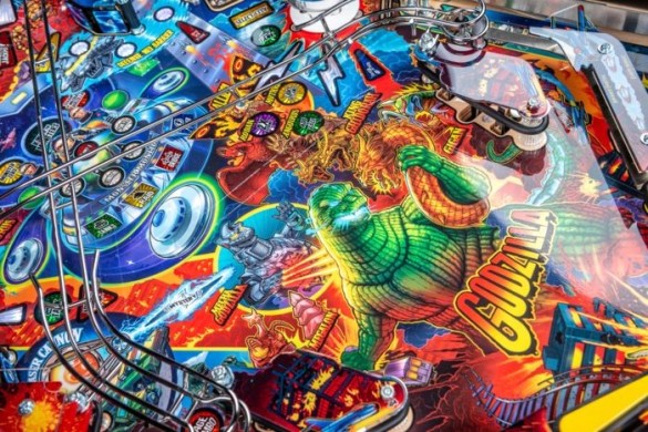 Flippers Stern Pinball Godzilla Pro 24