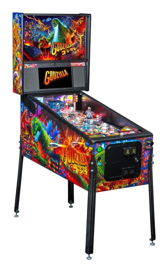 Flippers Stern Pinball Godzilla Pro 3