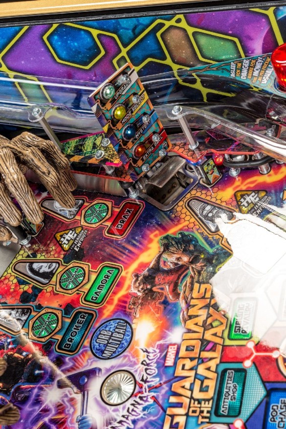 Flippers Stern Pinball Guardians Of The Galaxy Limited Edition (LE) 10