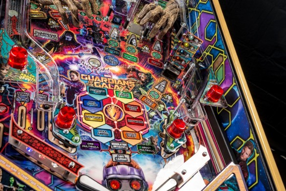 Flippers Stern Pinball Guardians Of The Galaxy Limited Edition (LE) 9