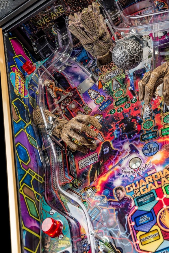 Flippers Stern Pinball Guardians Of The Galaxy Limited Edition (LE) 8