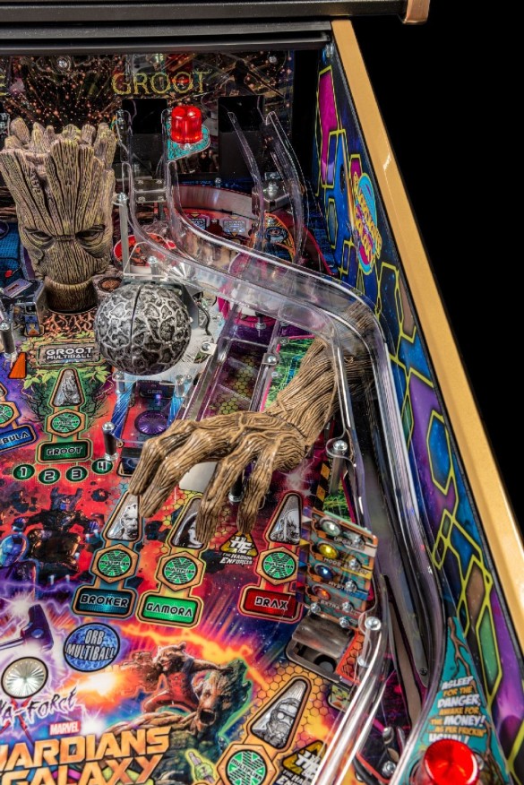 Flippers Stern Pinball Guardians Of The Galaxy Limited Edition (LE) 7