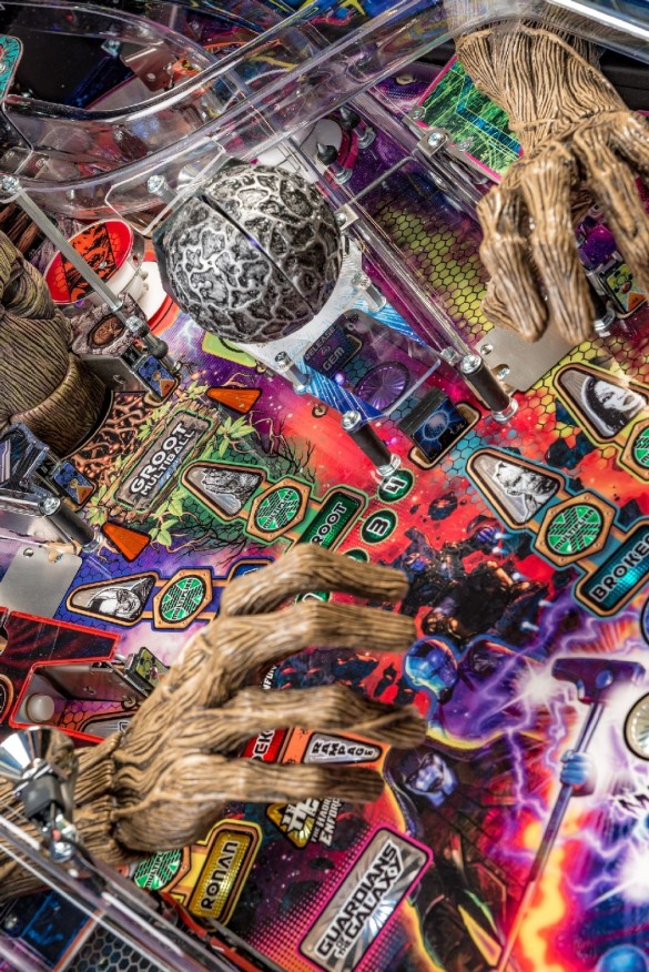 Flippers Stern Pinball Guardians Of The Galaxy Limited Edition (LE) 6