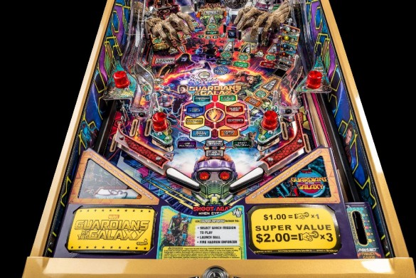 Flippers Stern Pinball Guardians Of The Galaxy Limited Edition (LE) 4