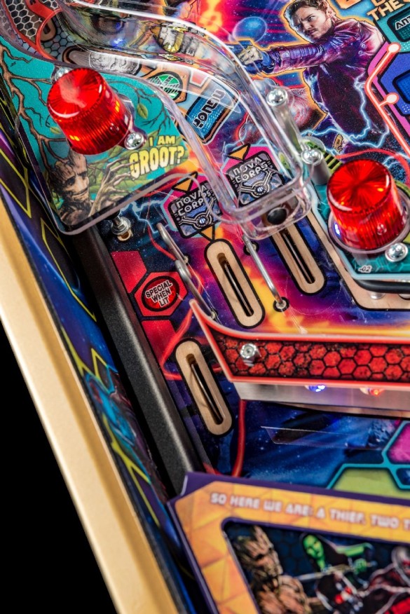 Flippers Stern Pinball Guardians Of The Galaxy Limited Edition (LE) 13