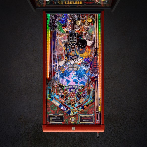 Flippers Jersey Jack Pinball Guns N' Roses Limited Edition 6