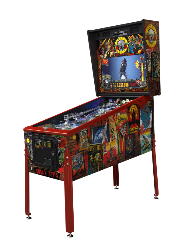 Flippers Jersey Jack Pinball Guns N' Roses Limited Edition 5