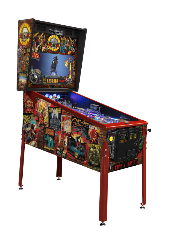 Flippers Jersey Jack Pinball Guns N' Roses Limited Edition 4