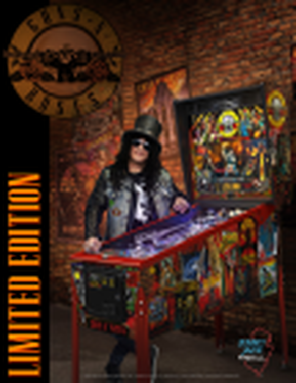 Flippers Jersey Jack Pinball Guns N' Roses Limited Edition 2