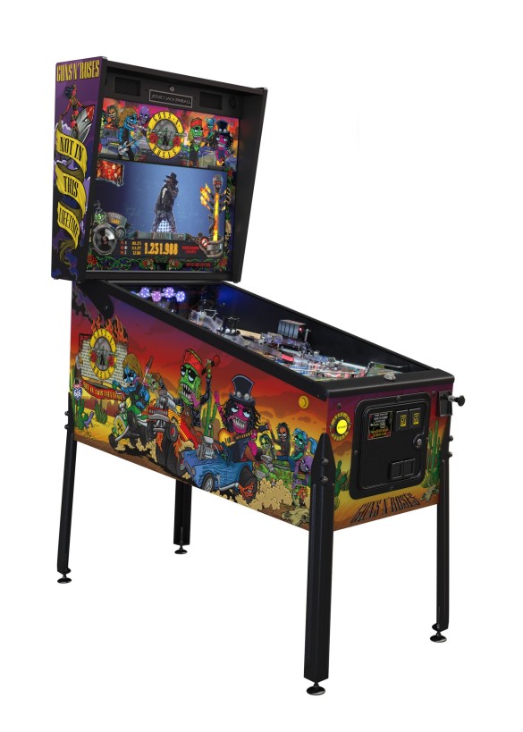 Flippers Jersey Jack Pinball Guns N' Roses Standard Edition 4
