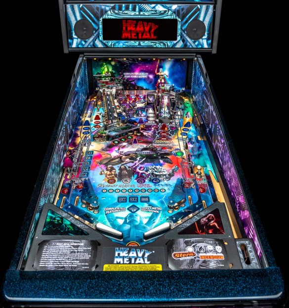 Flippers Stern Pinball Heavy Metal Limited Edition 2