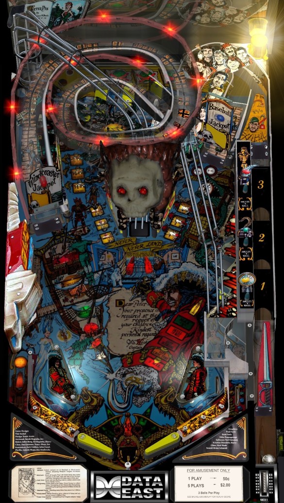 Flippers Data East Pinball Hook 6