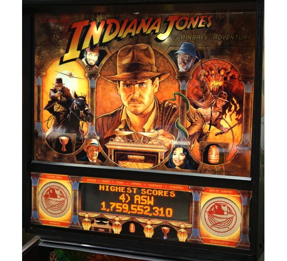 Flippers Williams Indiana Jones 2