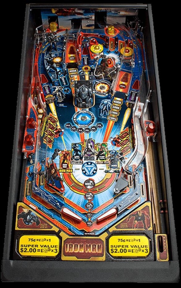 Flippers Stern Pinball Iron Man Vault Edition 10
